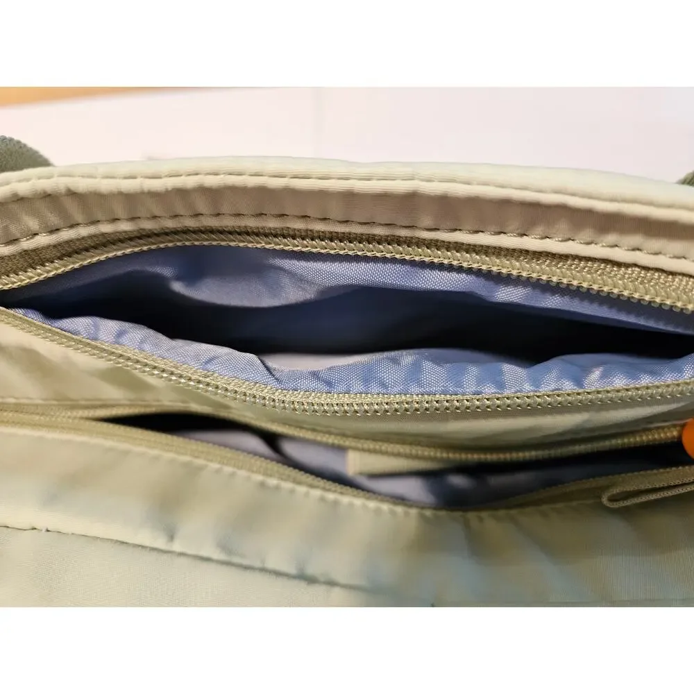 CALPAK Connect Zip Laptop Tote Meadow Green NWT Travel Work Bag